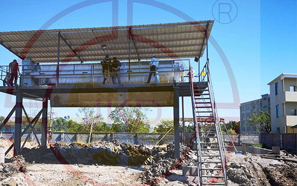 某建筑工地泥漿處理系統